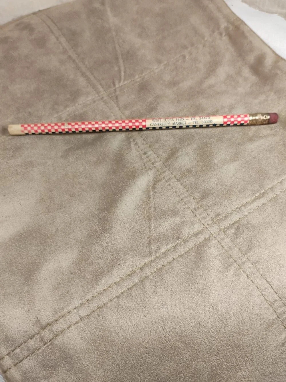 Vintage West Tulsa Feed Pencil